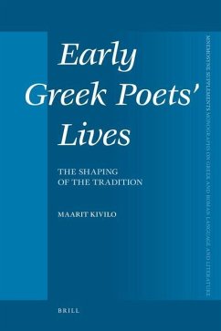 Early Greek Poets' Lives - Kivilo, Maarit