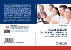 MEASUREMENT AND EVALUATION IN HUMANITIES AND EDUCATION