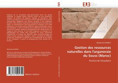 Gestion des ressources naturelles dans l''arganeraie du Souss (Maroc) - CHAMICH, Mohamed