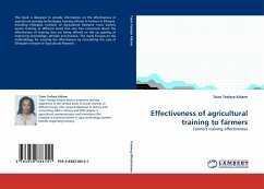 Effectiveness of agricultural training to farmers