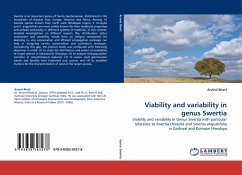 Viability and variability in genus Swertia