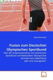 Fusion zum Deutschen Olympischen Sportbund