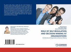 ROLE OF SELF-REGULATION AND DECISION MAKING AT ORGANIZATIONS