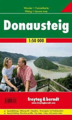 Freytag & Berndt Wander-, Rad- und Freizeitkarte Donausteig