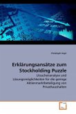 Erklärungsansätze zum Stockholding Puzzle