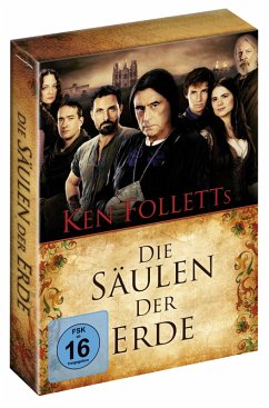 Die Säulen der Erde, 4 DVDs