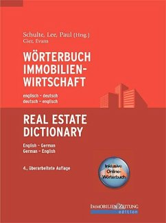 Wörterbuch Immobilienwirtschaft. Englisch-Deutsch /Deutsch-Englisch - Evans, Alec; Gier, Sonja