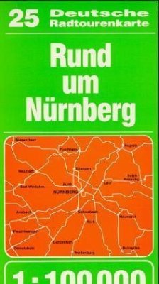 Cover Rund um Nürnberg / Haupka Deutsche Radtourenkarte 25