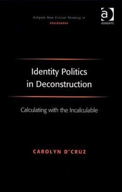 Identity Politics in Deconstruction - D'Cruz, Carolyn