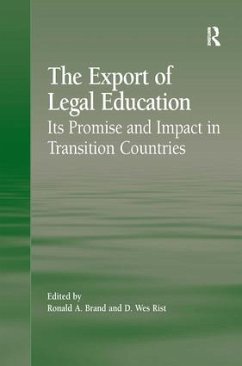The Export of Legal Education - Rist, D Wes