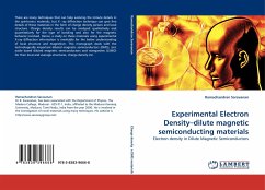 Experimental Electron Density¿dilute magnetic semiconducting materials - Saravanan, Ramachandran