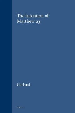 The Intention of Matthew 23 - Garland, David E