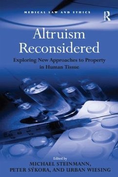 Altruism Reconsidered - Sýkora, Peter; Wiesing, Urban