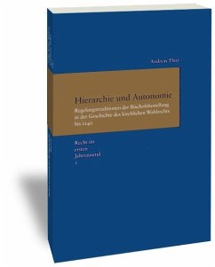 Hierarchie und Autonomie - Thier, Andreas
