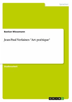 Jean-Paul Verlaines "Art poétique"