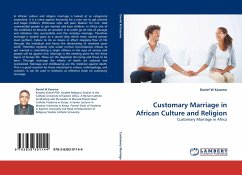 Customary Marriage in African Culture and Religion - Kasomo, Daniel W.