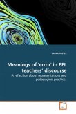 Meanings of 'error' in EFL teachers' discourse