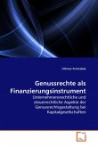 Genussrechte als Finanzierungsinstrument