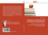 Analyse des dimensions de L''«Ouverture Emotionnelle»