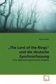 The Lord of the Rings und die deutsche Synchronfassung