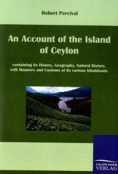 An Account of the Island of Ceylon - Percival, Robert