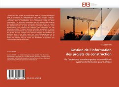 Cover Gestion de l'information des projets de construction