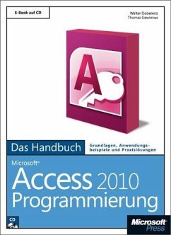 Microsoft Access 2010 Programmierung - Das Handbuch, m. CD-ROM - Doberenz, Walter; Gewinnus, Thomas