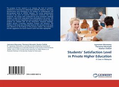 Students¿ Satisfaction Level in Private Higher Education - Munusamy, Jayaraman;Selvarajah, Tharmaraj;Chelliah, Shankar