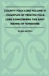 County Folk-Lore Volume VI - Examples... - Bild 1