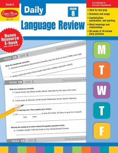 Daily Language Review, Grade 8 Teacher Edition - Evan-Moor Educational Publishers