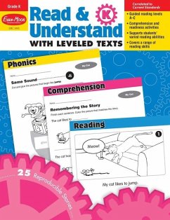 Read and Understand with Leveled Texts, Kindergarten Teacher Resource - Evan-Moor Educational Publishers