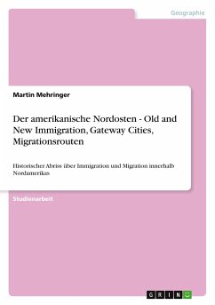 Der amerikanische Nordosten - Old and New Immigration, Gateway Cities, Migrationsrouten - Mehringer, Martin