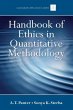Handbook of Ethics in Quantitative... - Bild 1