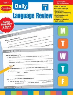 Daily Language Review, Grade 7 Teacher Edition - Evan-Moor Educational Publishers