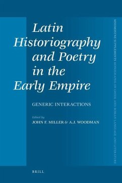 Latin Historiography and Poetry in the Early Empire: Generic Interactions