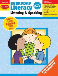 Everyday Literacy: Listening & Speaking, Grade Prek Teacher Resource - Evan-Moor Educational Publishers