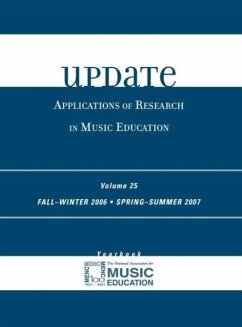 Update: Applications of Research in Music Education, Volume 25 - The National Association for Music Educ