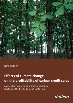 Effects of climate change on the profitability of carbon credit sales. A case study on Tectona grandis plantations located on the Pacific Coast of Costa Rica - Becker, Nina