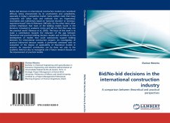 Bid/No-bid decisions in the international construction industry - Moreira, Clarisse