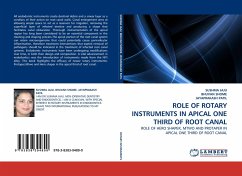 ROLE OF ROTARY INSTRUMENTS IN APICAL ONE THIRD OF ROOT CANAL - Jaju, Sushma;Shome, Bhuvan;Patil, Jayaprakash