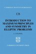 An Introduction to Maximum Principles... - Bild 1