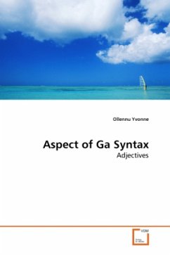 Aspect of Ga Syntax - Yvonne, Ollennu