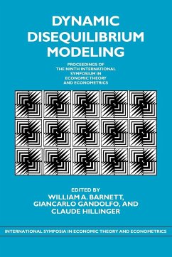 Dynamic Disequilibrium Modeling