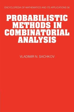 Probabilistic Methods in Combinatorial Analysis - Vladimir N., Sachkov; Sachkov, Vladimir N.