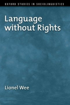Language Without Rights - Wee, Lionel
