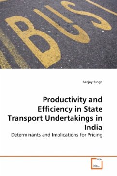 Productivity and Efficiency in State Transport Undertakings in India - Singh, Sanjay