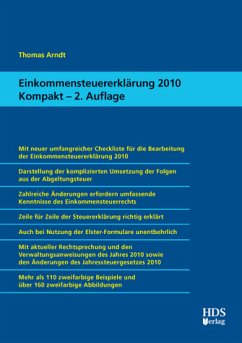 Cover Einkommensteuererklärung 2010 Kompakt