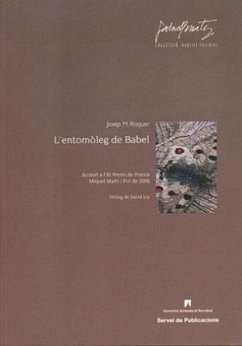 L'entomòleg de Babel - Roquer González, Josep Maria