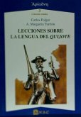 Lecciones sobre la lengua del Quijote