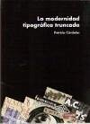 Cover La modernidad tipográfica truncada
